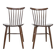 Set of Two Scandinavian Style Dinning Chairs, 1960s
