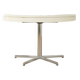 Extendable butterfly dining table, 1970s Space Age style