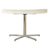 Extendable butterfly dining table, 1970s Space Age style