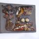Swedish ceramic plaque by Gantofta 1960
