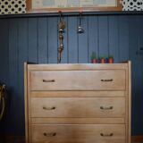 Chest of drawers vintage brass handles
