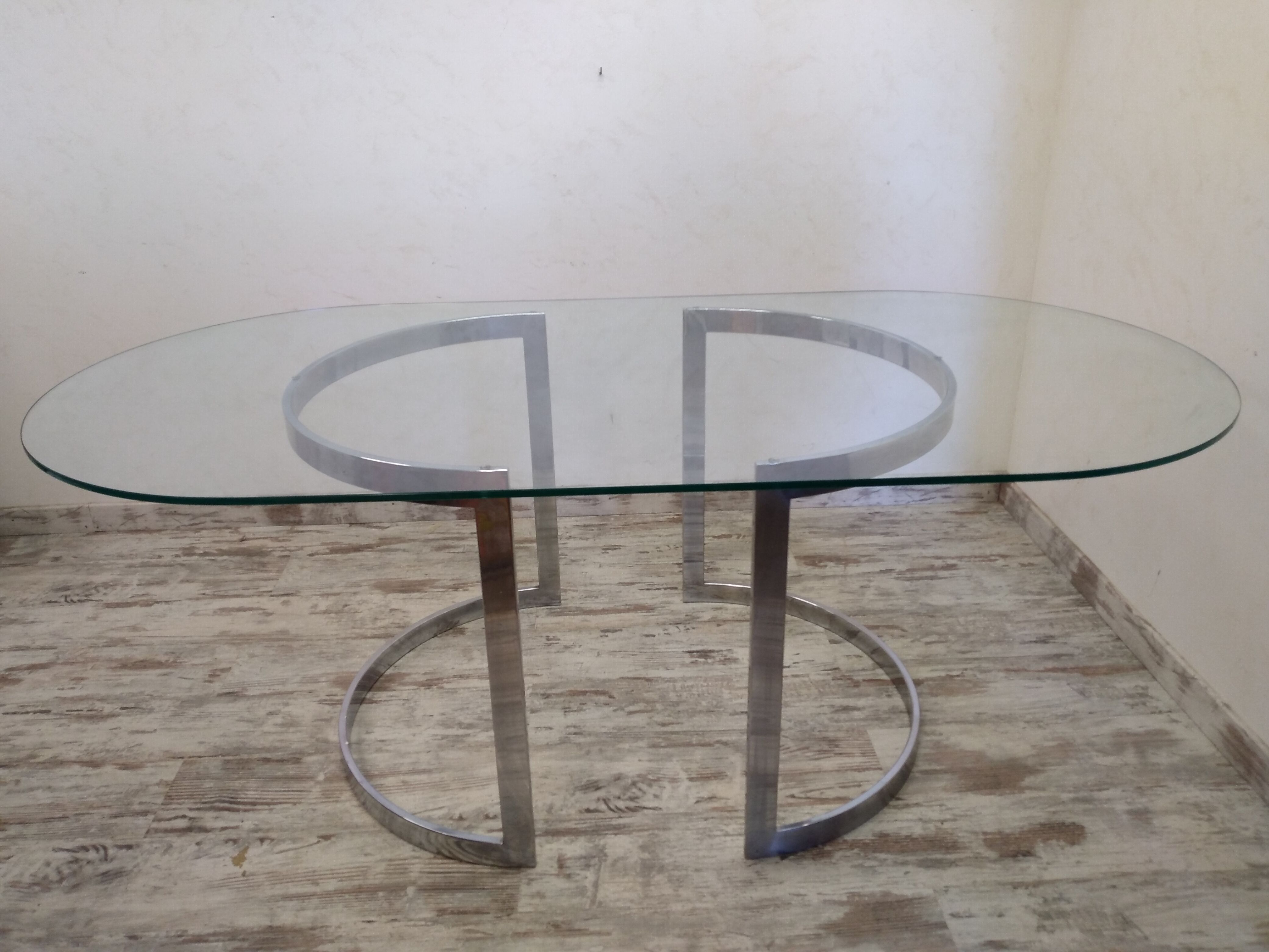Design glass table