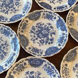 Ridgeway 12-piece dessert plate set – Windsor pattern – earthenware