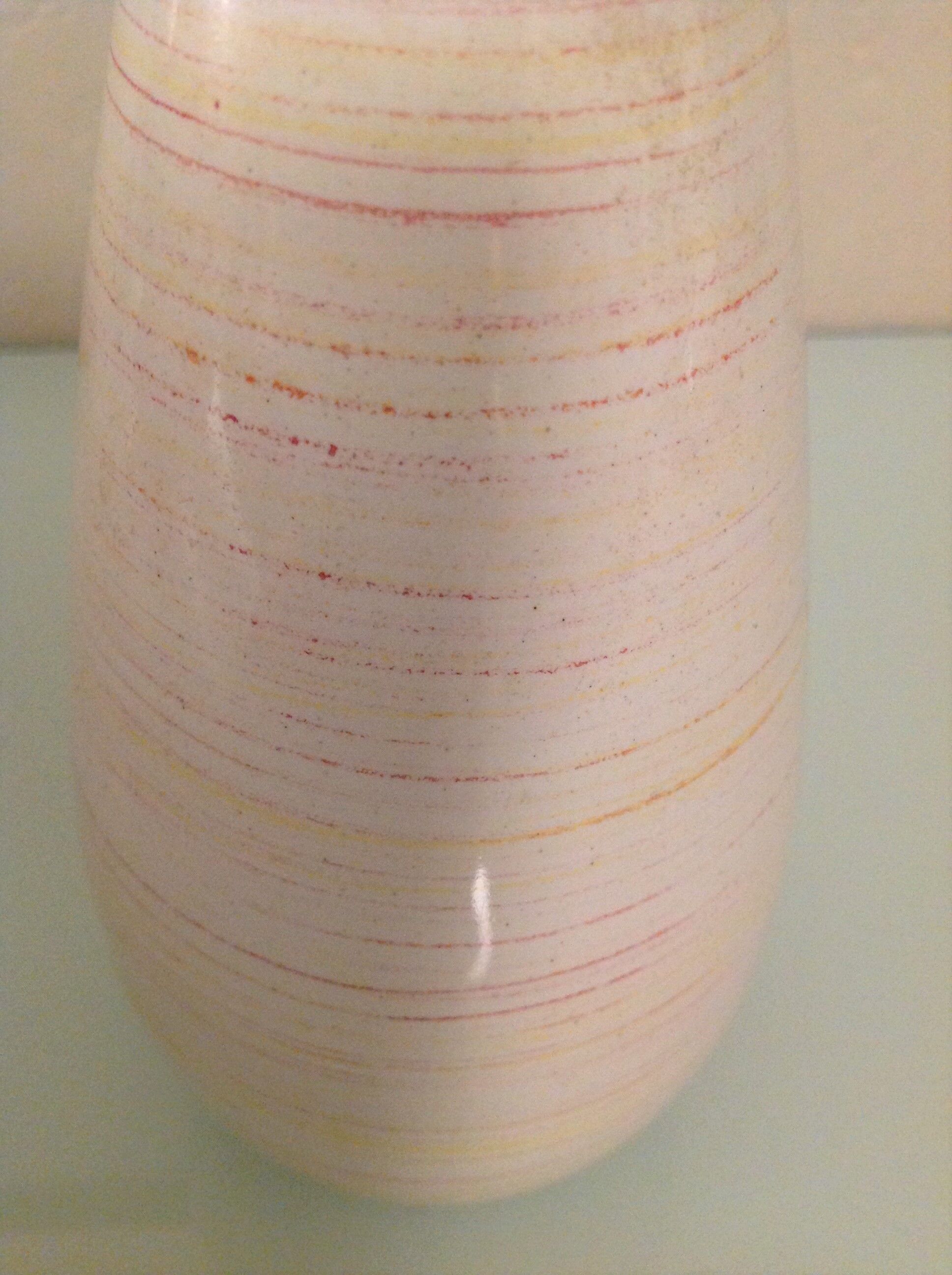 Tulip vase soliflore ceramic west germany, vintage years 60-70