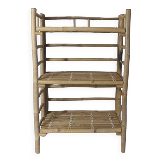 foldable rattan shelf