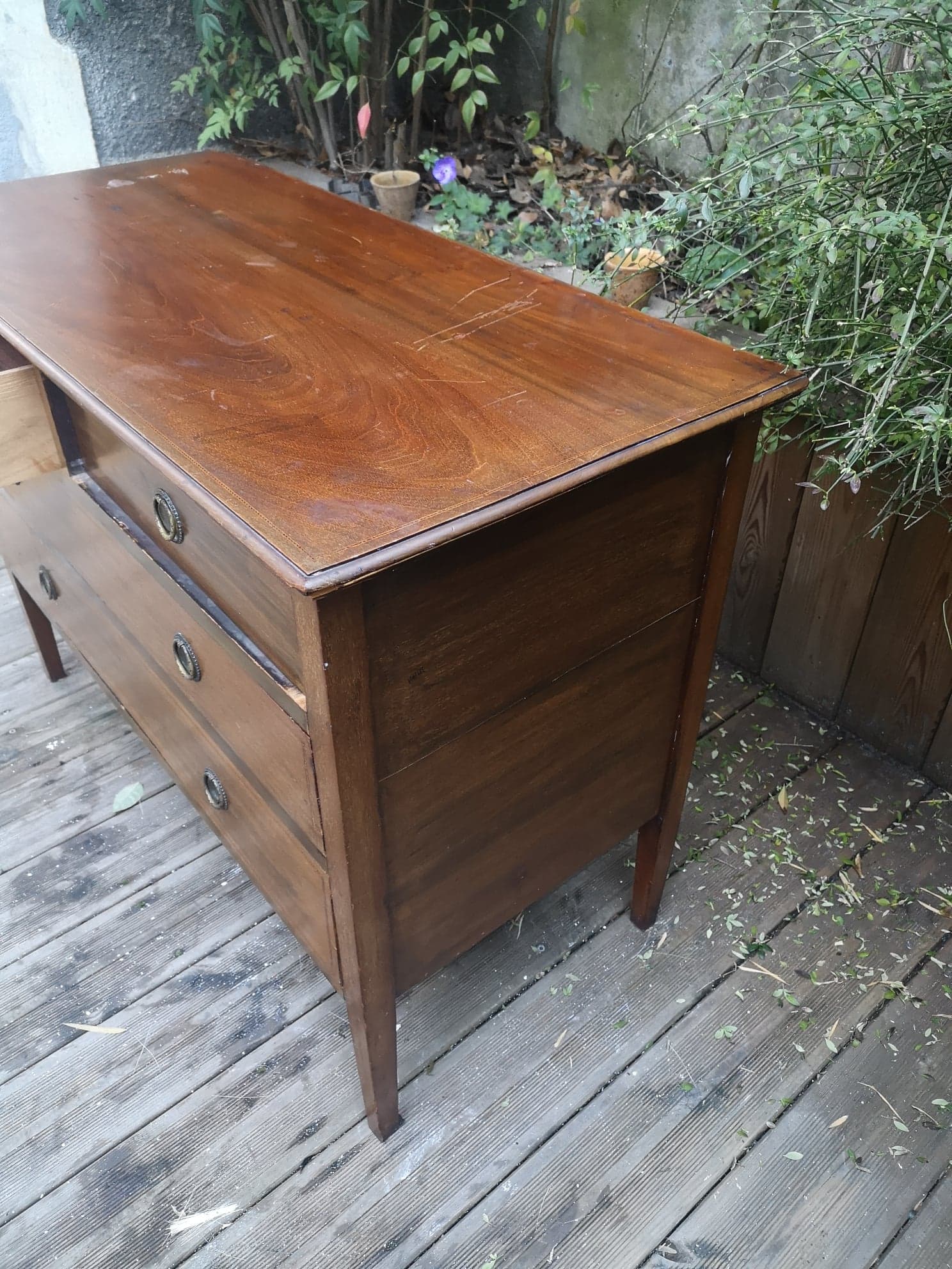 Chest of drawers blond mahogany- around 1930