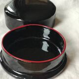 Boîte Chabako ou boîte à thé laque noire