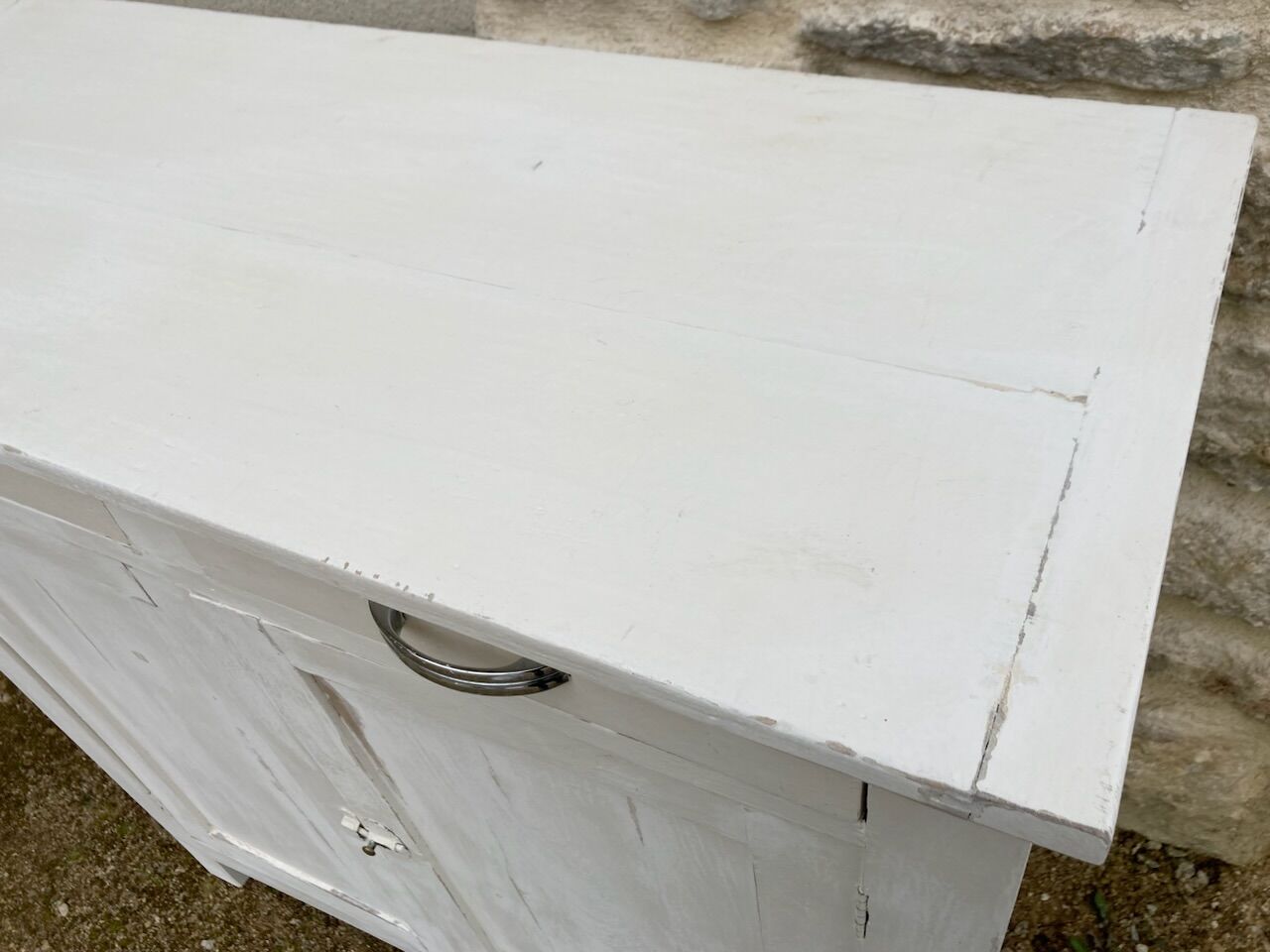 White parisian sideboard