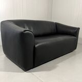 De Sede DS 47 dark brown neckleather 2-1/2 seats sofa