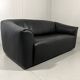 De Sede DS 47 dark brown neckleather 2-1/2 seats sofa