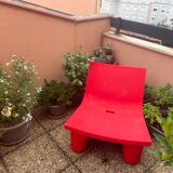 Fauteuil SLIDE ROUGE PAOLA NAVONE