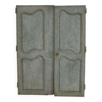 Old patinated door