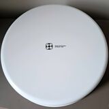 Large white Guzzini/Ornella Noorda tray. 70s