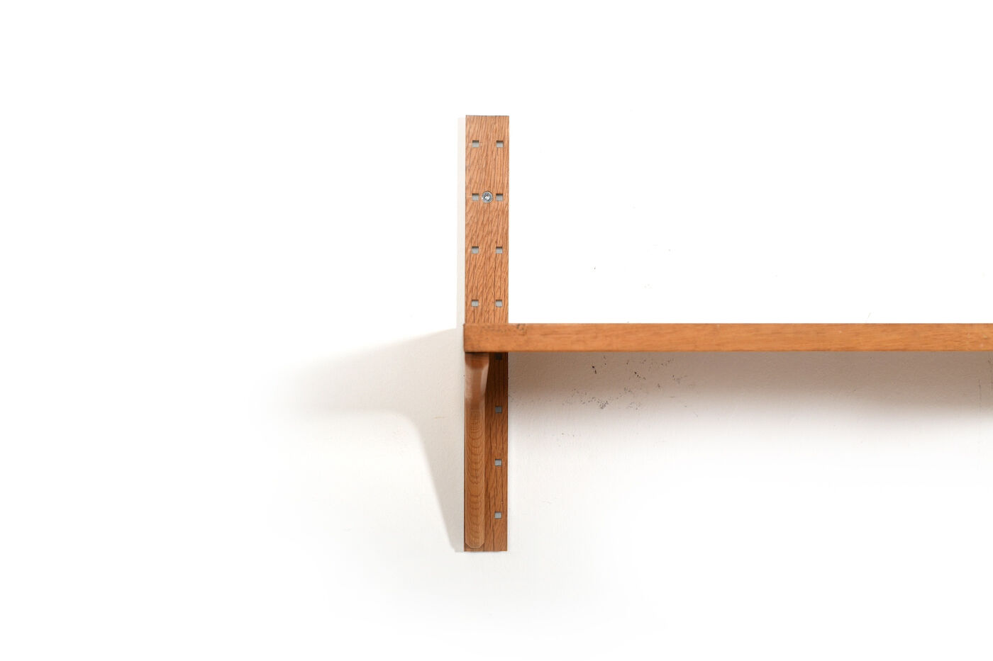 Hg furniture shelf system in oak 1960s