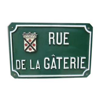 Plancoet street plaque
