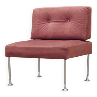 Fauteuil rose, design danois, années 1960, designer : Poul Cadovius, éditeur : France & Søn