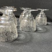 Porto glass Baccarat Lulli art deco service