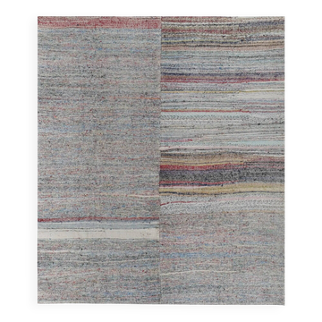 Tapis Kilim turc vintage tissé main