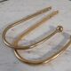 Duo of brass hooks 50-60s