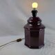 Vintage Black Ceramic Table Lamp Retro Chic