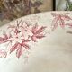 Round ironstone dish St Amand Anemone