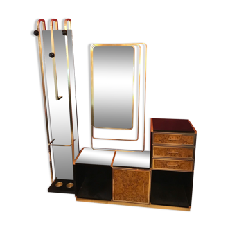 Complete furniture with mirror, 1970