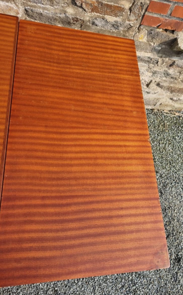 Wooden table, with extensions, vintage, 50s