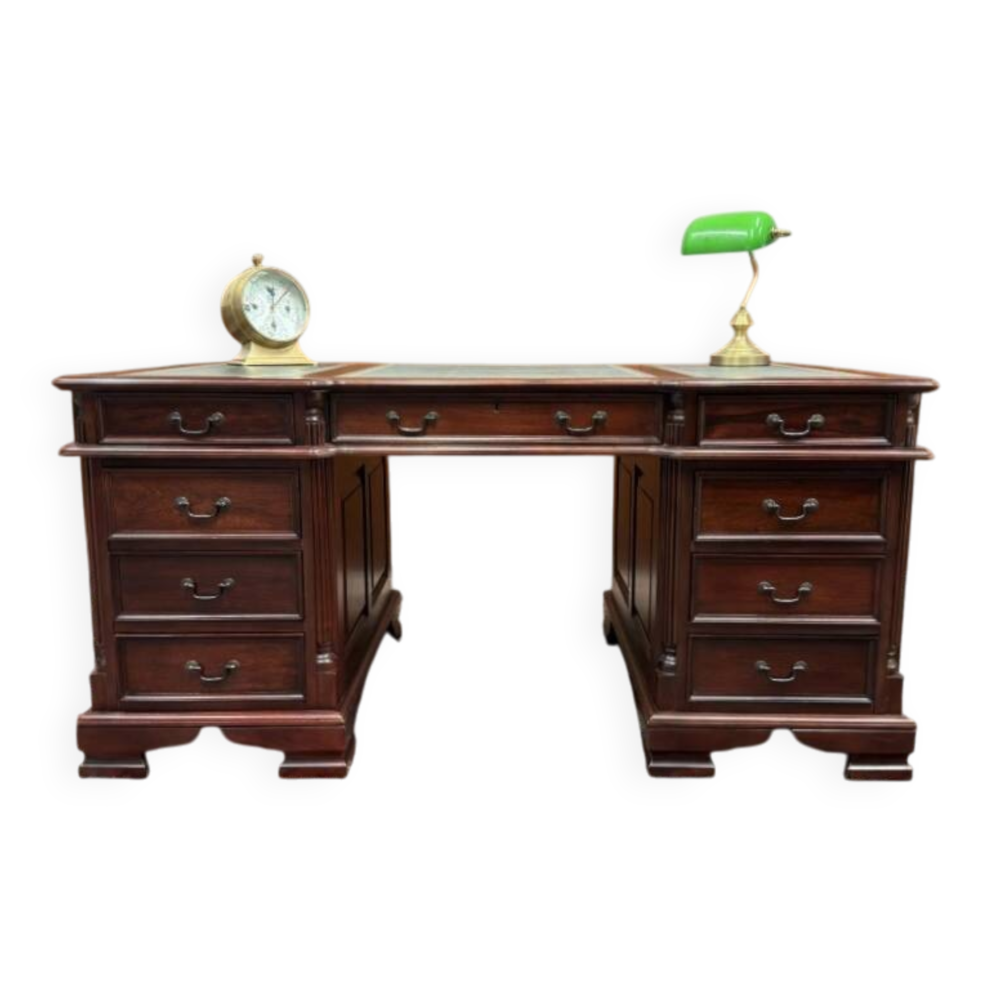 Bureau Chesterfield classique anglais