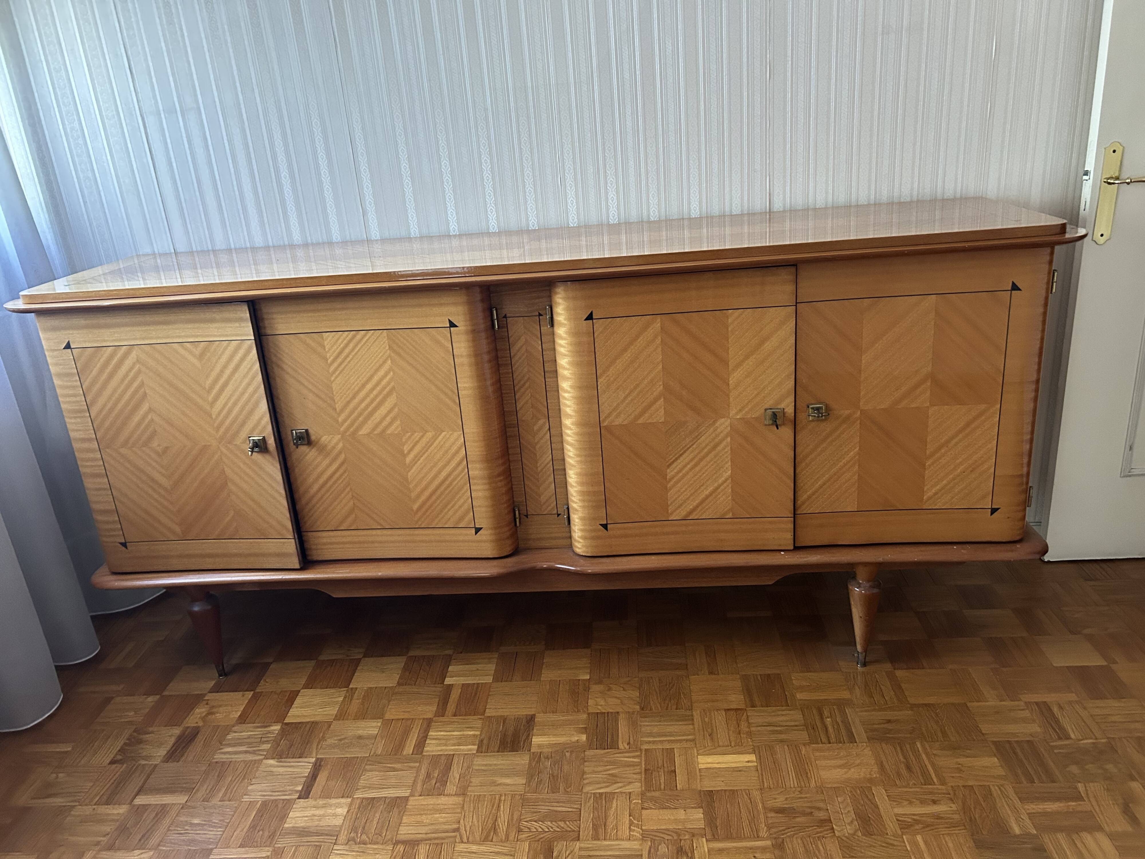 French rosewood sideboard from the mid-century.