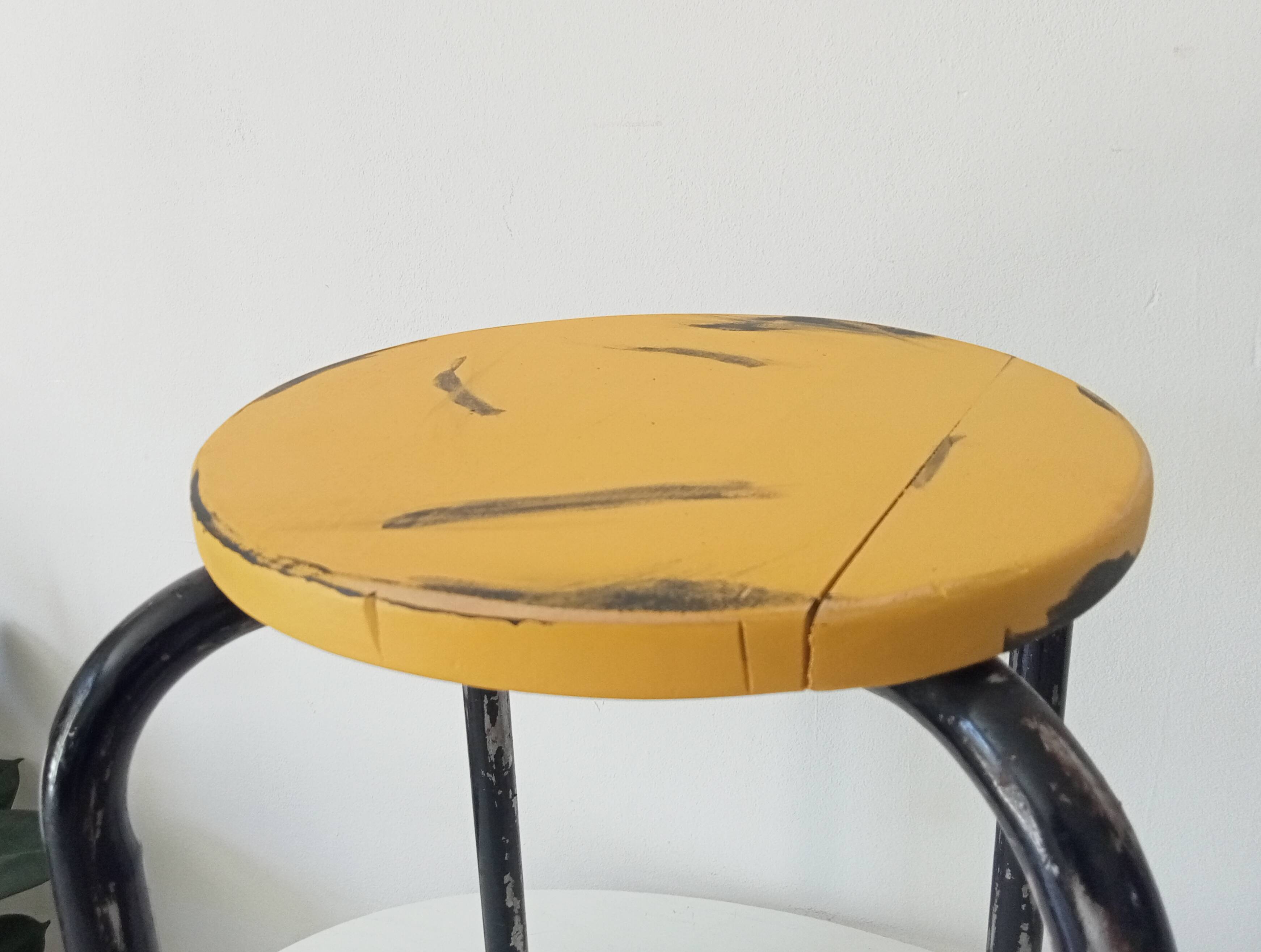 Vintage industrial stool from the 60s/70s