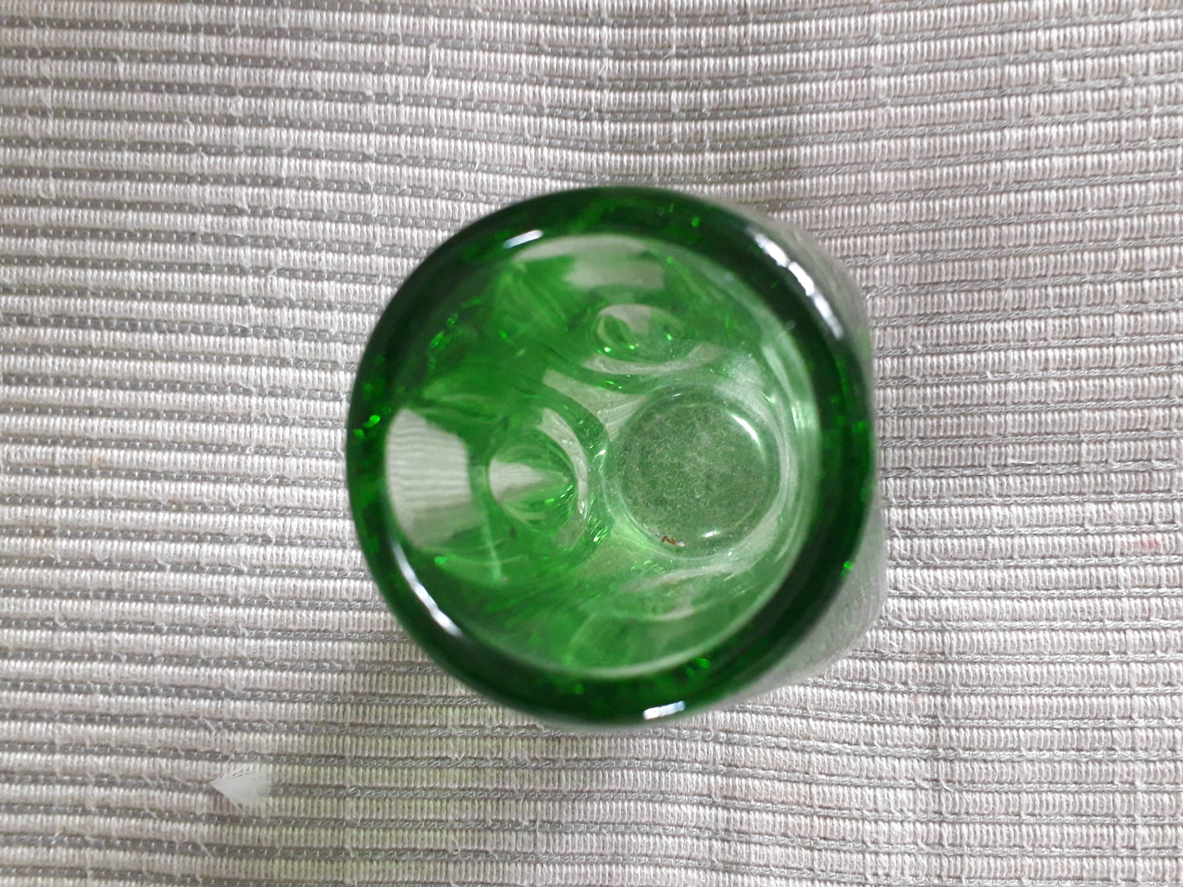 Vintage glass vase