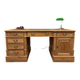 Classic English Teak Wood Desk