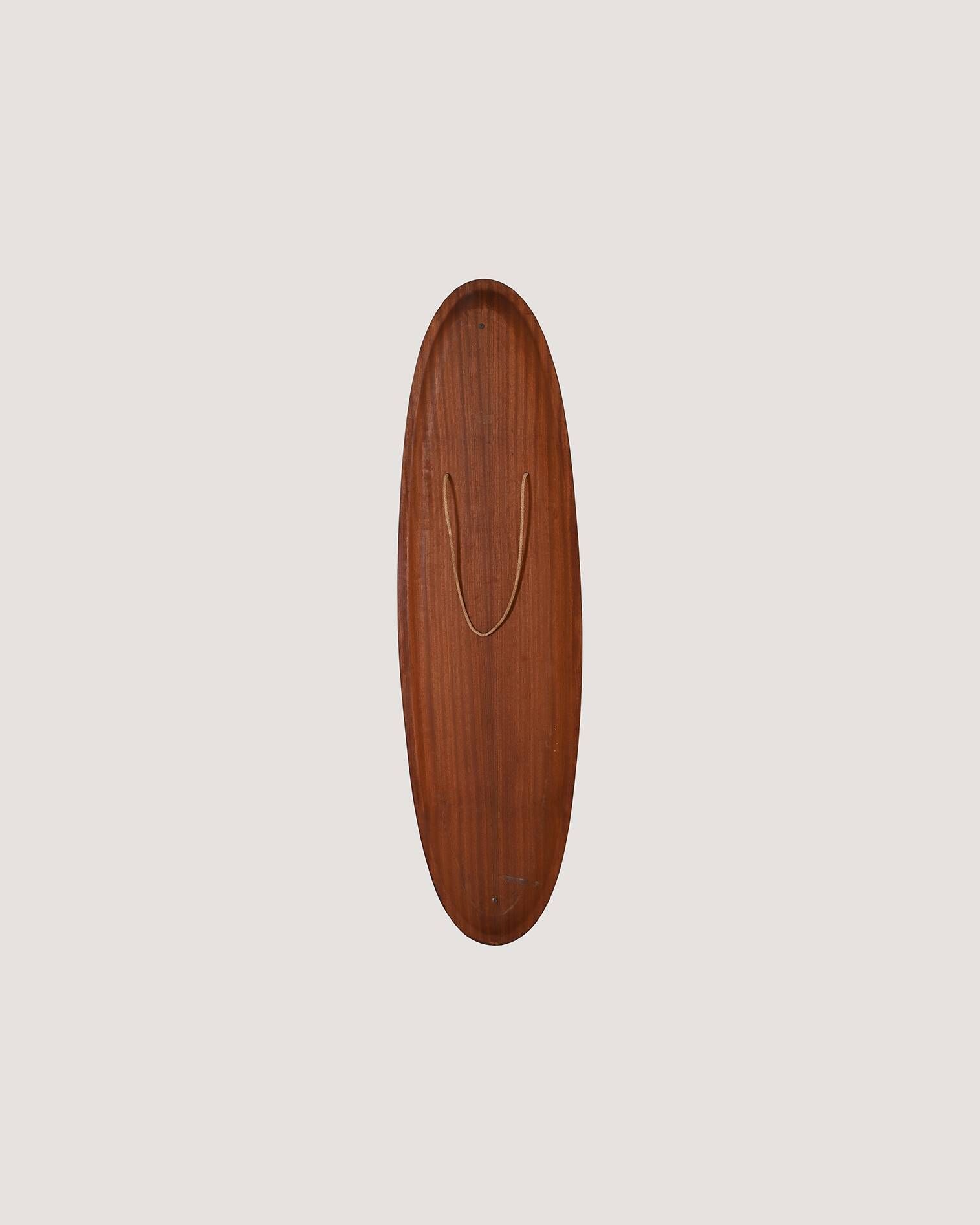 Scandinavian rosewood mirror, 1960s