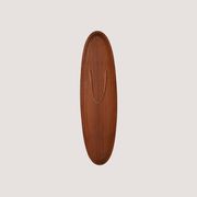 Miroir en palissandre scandinave, années 1960