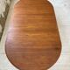 Round table 120-230 cm scandinavian samcom arne hovmand olsen