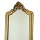 Narrow Classic Vintage Mirror, Baroque Style, Gold, 72cm
