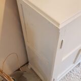 Old white Parisian buffet