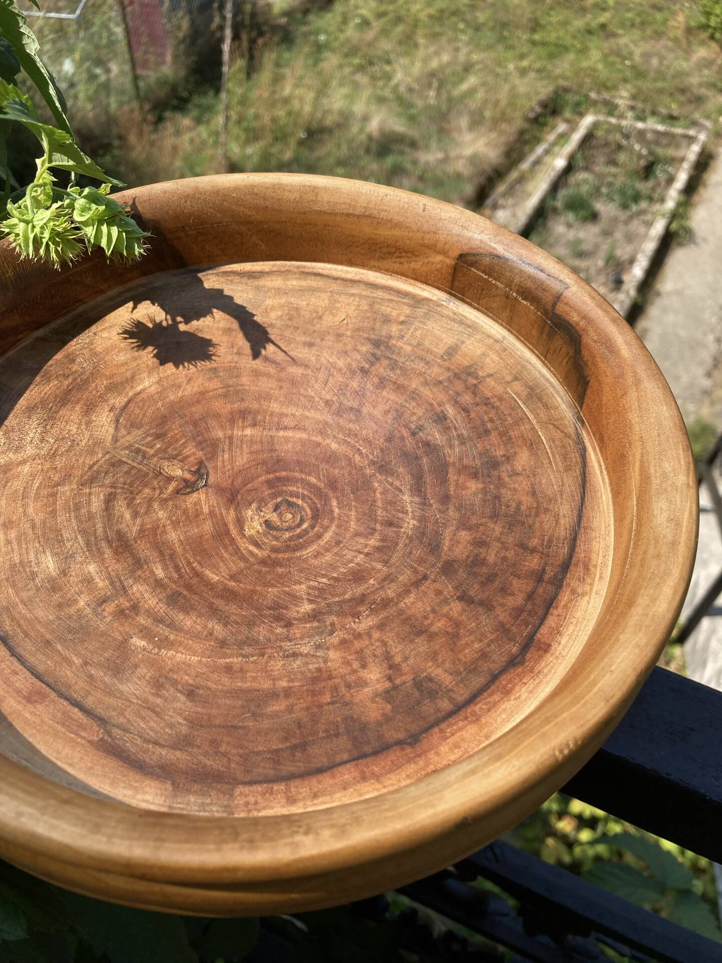Bol en bois tourné artisanat Haut Marnais