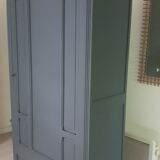 Black art deco Parisian wardrobe