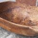 Old XXL planter or solid wood planter.