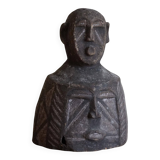 Mid-century decorative African wooden sculpture, made in the 1940s-50s.