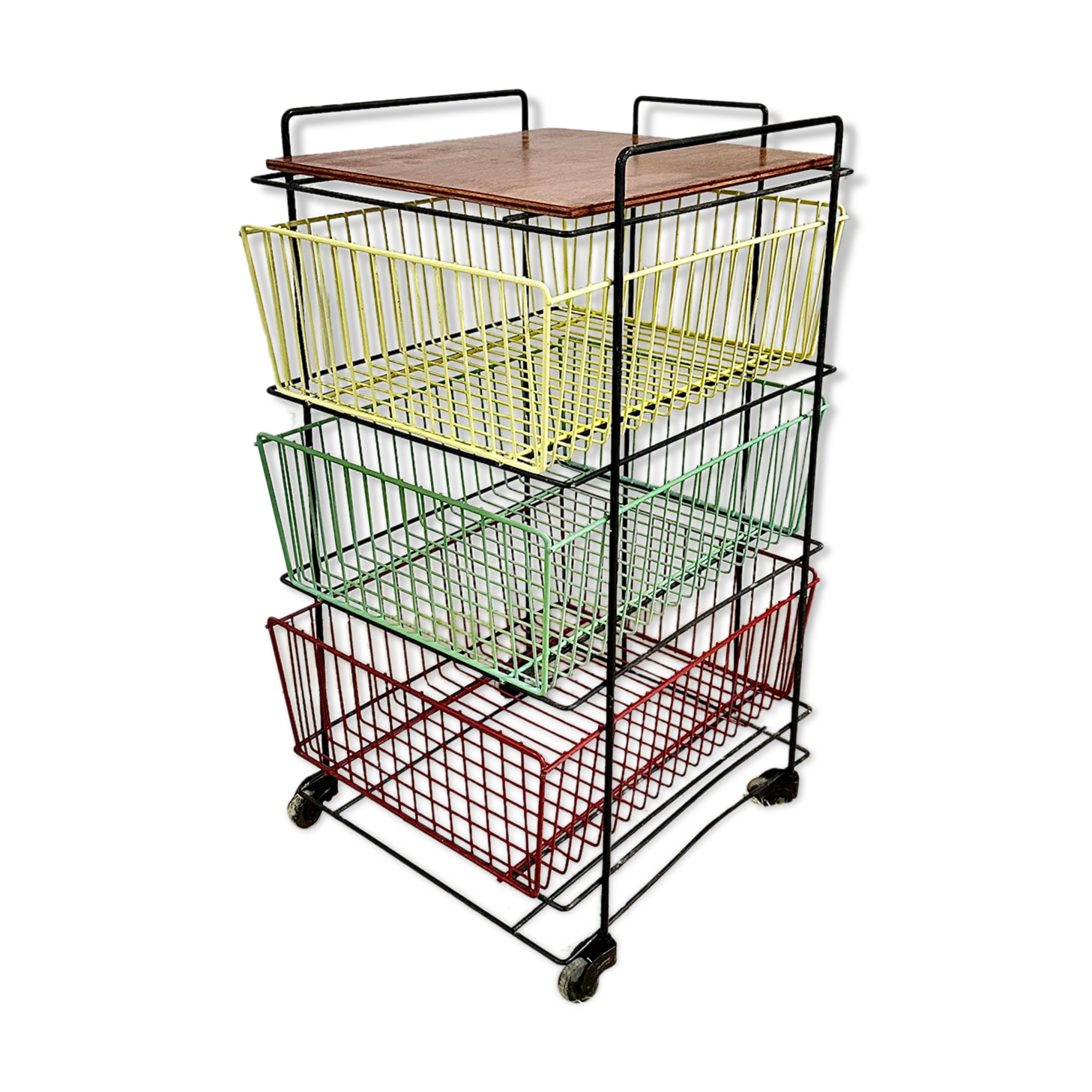 Metal furniture with 50's baskets