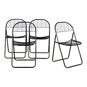 Série de 4 chaises pliantes