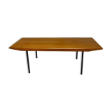 Ancienne table basse bois design Wilhelm Renz style scandinave vintage an60