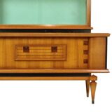 Vintage Display Cabinet Scandinavian Style 50s Rockabilly