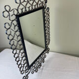 Wrought iron mirror Chaty Vallauris