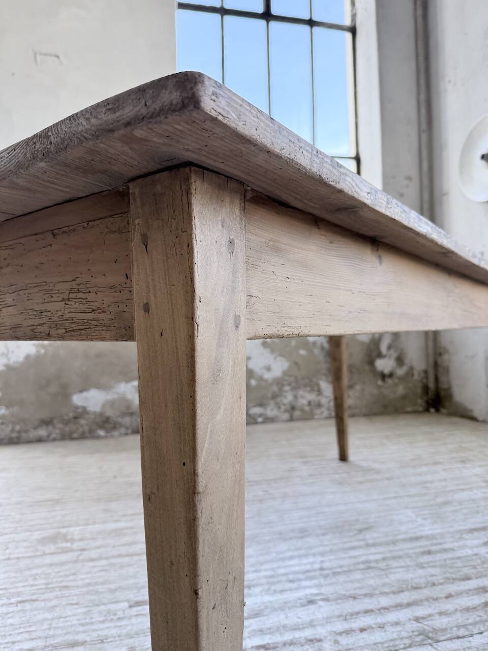 1950 pine farmhouse table 2m