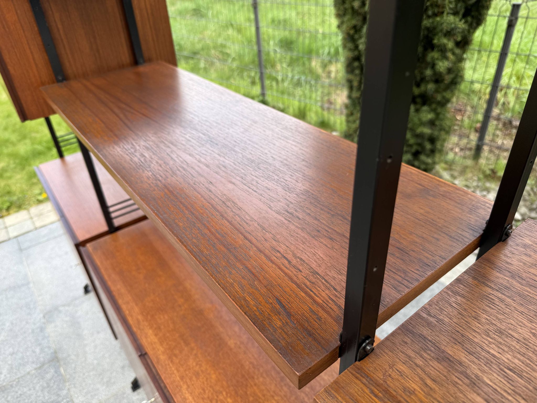 Bibliothèque modulable  scandinave année 60