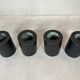 4x vintage RAAK cylinders flush mount lamps