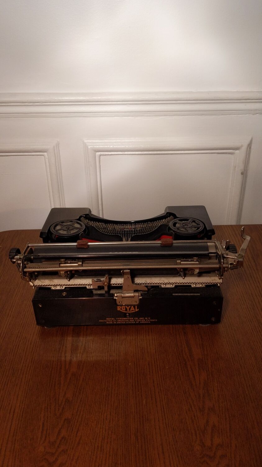 Royal portable typewriter